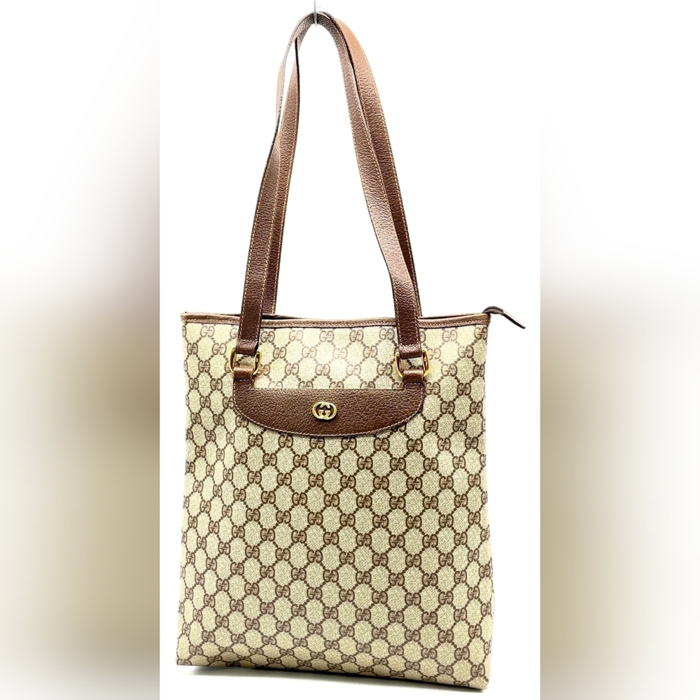 BRAND NEW Supreme Gucci Brown Monogram Tote Bag